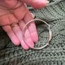 Silver Bracelet with Stone Of Some Sort Image 2