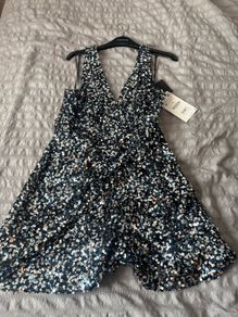 Zara Sequin Playsuit