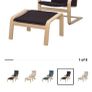 arm chair and footstool Image 3