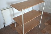 3 tier shelving unit 80 x 35 x 90 cm