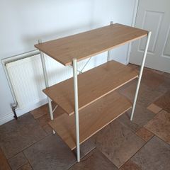 3 tier shelving unit 80 x 35 x 90 cm
