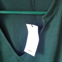 Mango Green Dress - Size L