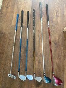 Junior left handed golf club set (10-13yrs)