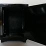 Vintage 1950s Crown Miniature Safe Tin Plate Coin Bank Made In Japan Image 4