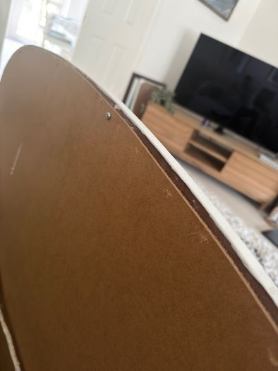 Large wooden mirror