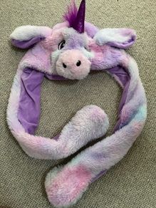 Moving Ears Unicorn Hat (One Size)