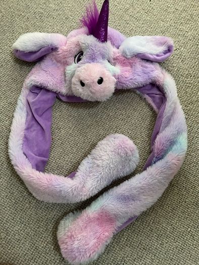 Moving Ears Unicorn Hat (One Size)