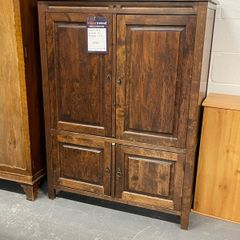 Solid Wood Television Cabinet