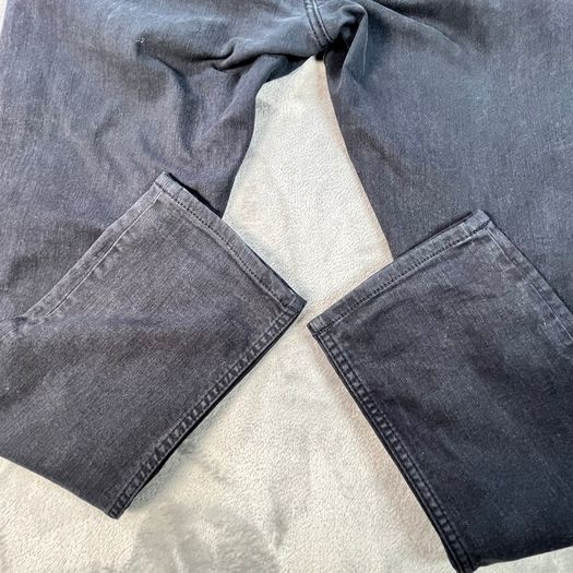 Reiss Mens Jeans W34 L28 Black Denim Regular Fit Zip Fly