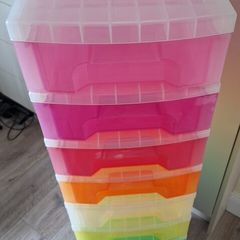 Rainbow drawers X 2 sets