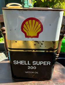 Shell 5L Oil Tin