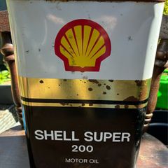 Shell 5L Oil Tin