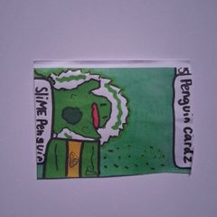 Slime penguin No:25 PAPER penguin cardz