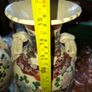 A Large Beautiful Old Pair of Satsuma Pottery Vases around 1900s, Japanese earthenware Image 8