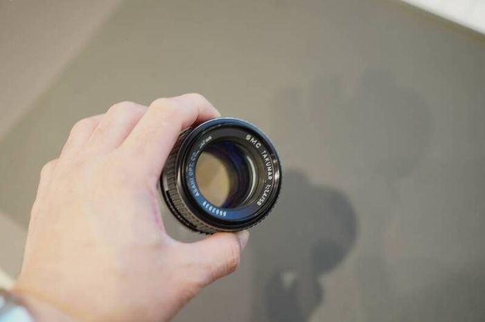 Pentax Super Takumar 50mm f/1.4 lens with M42 screw mount