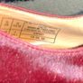 Dr Martens / Docs Size 5 , 1461 Pony Hair Shoes in Cherry Red Colourway 10078 Image 7