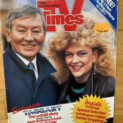 Ulster And channel Four TV Times Programmes 11-17 April 1987