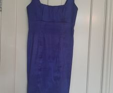 Purple Dress - Calvin Klein - US Size 4, (Approx UK Size 10)