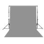 3m x 6m Background Cotton Muslin Grey - 45322 Image 3