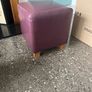 leather footstool Image 2