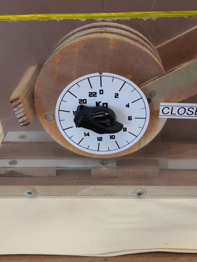 Combination lock demonstration model