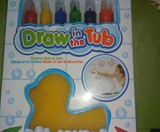 BNWT Draw in the Tub Bathtub Crayons and Sponge