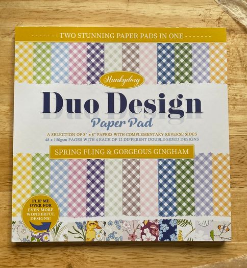 Hunkydory crafts duo design paper pad