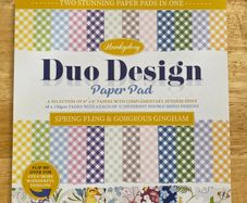 Hunkydory crafts duo design paper pad