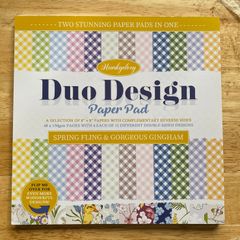 Hunkydory crafts duo design paper pad
