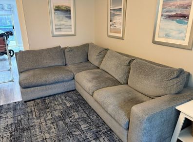 Corner sofa and 3 seater sofa.