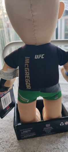 Signed Rare UFC Conor McGregor 10 " Plush Figure