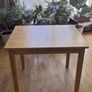 Compact size Dining Table H75 W75 L120cm Image 8