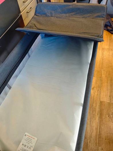 miniuno sleepeasy travel cot with proper mattress