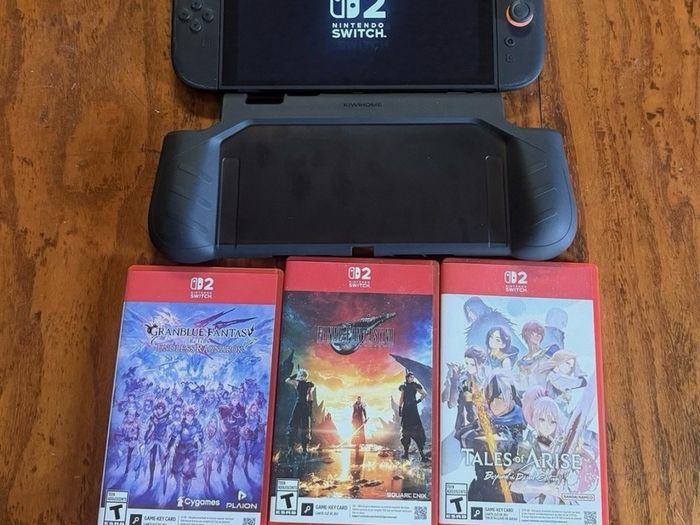 Nintendo Switch 2 , Tablet And Controllers w/ Micro Sd Card And 3 Games