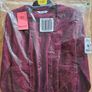 M&S Girls Cotton Rich Burgundy School Cardigan 6-7 Years Image 2