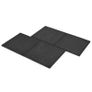 Fall Protection Tiles 12 pcs Rubber 50x50x3 cm Black Image 6