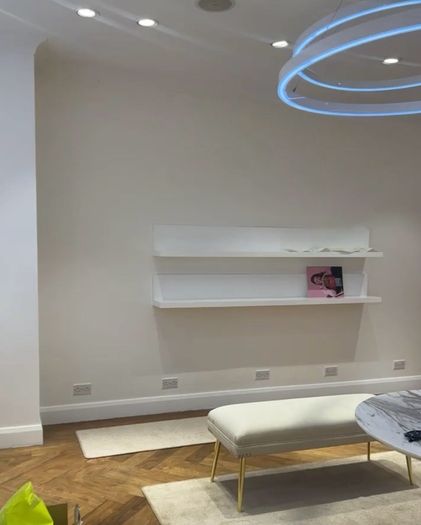 Floating Shelves long white x 4