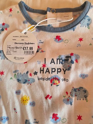 Yatsi Baby Baby Grow 9mths (Brand New with Tags)