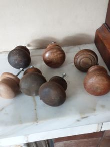 wooden knobs