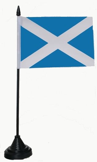 50x Scotland Table flag