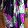 Phase Eight Ladies Black Floral Jersey Dress Size 16 can post Image 4