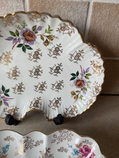 Vintage Old Foley & Burford Dishes