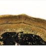 Large Vintage Handpainted Florentine Italin Serving Tray Floral Still life Image 3