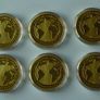Complete Set of Gold plated 24 commemoratives of 'The Most Expensive Coins in the World' Image 6