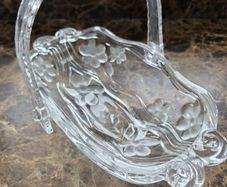 Walther-Glas floral crystal basket
