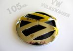 Vw Boot Badge Emblem 105mm Chrome Logo Front Rear All Models - Vw105b
