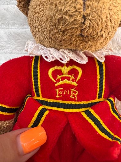 Keel Toys England Royal Palace Guard Bear Plush British Royal Guard approx. 22 cm. Used Please see photos