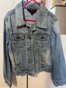 Girls denim Jackets x 3