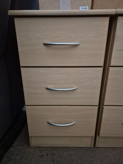 Bedside Lockers Pair