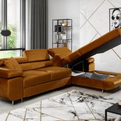 Corner sofa bed AMARANT one of most popular couches.Quick  Free delivery